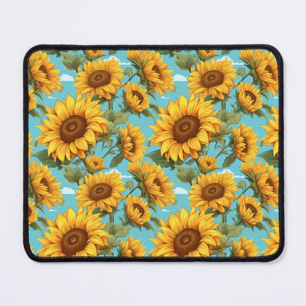 Item preview, Sunflowers in a field on a sunny day designed and sold by imagineinkshop.