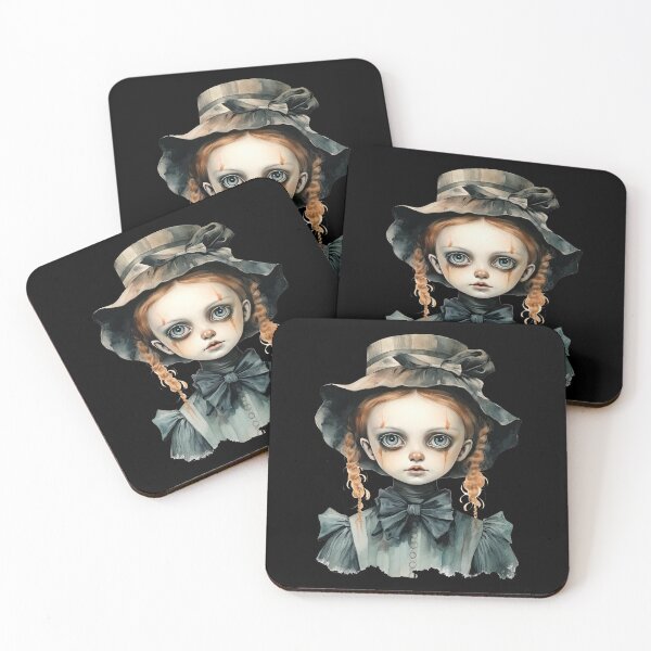 Item preview, Gothic doll - Nadja doll - Creepy designed and sold by GlunmanStore.