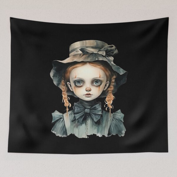Item preview, Gothic doll - Nadja doll - Creepy designed and sold by GlunmanStore.
