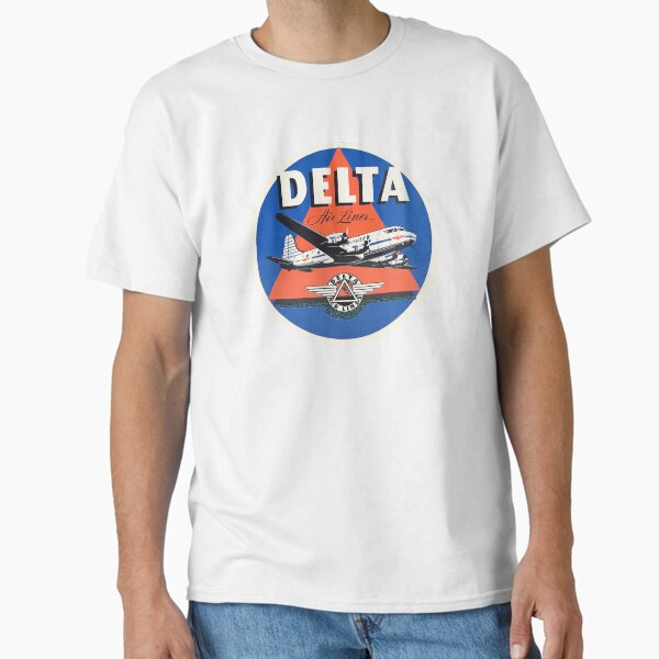 Artikel-Vorschau von Vintage Delta Airlines Gepäckanhänger, designt und verkauft von PIXEL POP DESIGNS - Beyond the Norm!.
