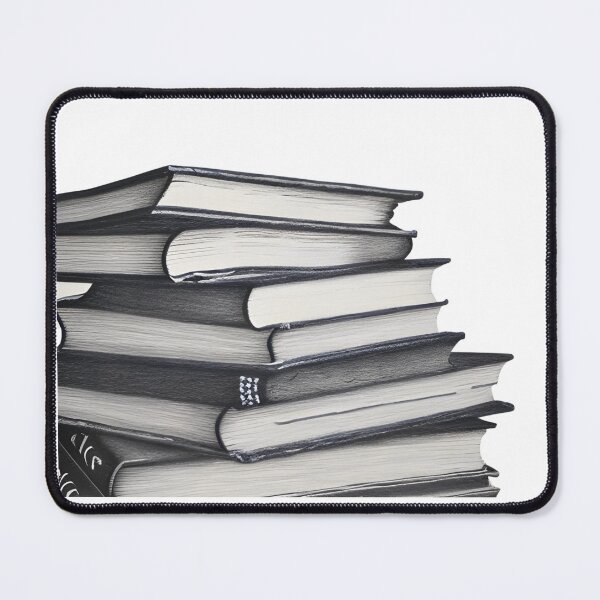 Item preview, Pile of vintage books (gray color) designed and sold by Frenchbullrufo.