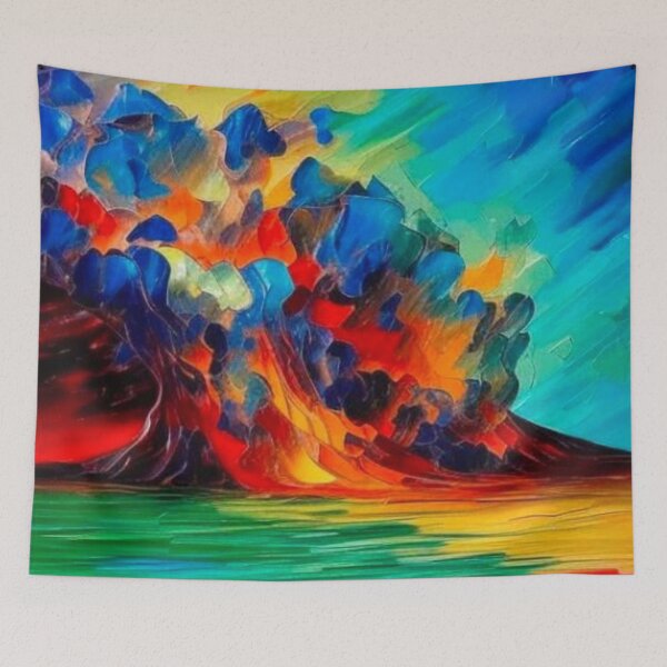 Item preview, The Volcano Explodes designed and sold by George Hutton Hunter.