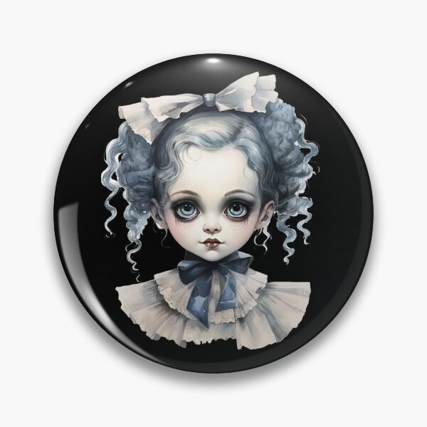 Item preview, Gothic doll - Nadja doll - Creepy designed and sold by GlunmanStore.
