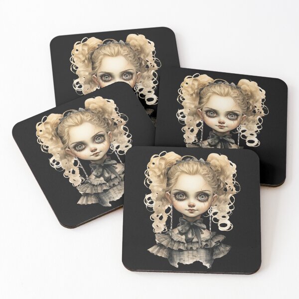 Item preview, Gothic doll - Nadja doll - Creepy designed and sold by GlunmanStore.