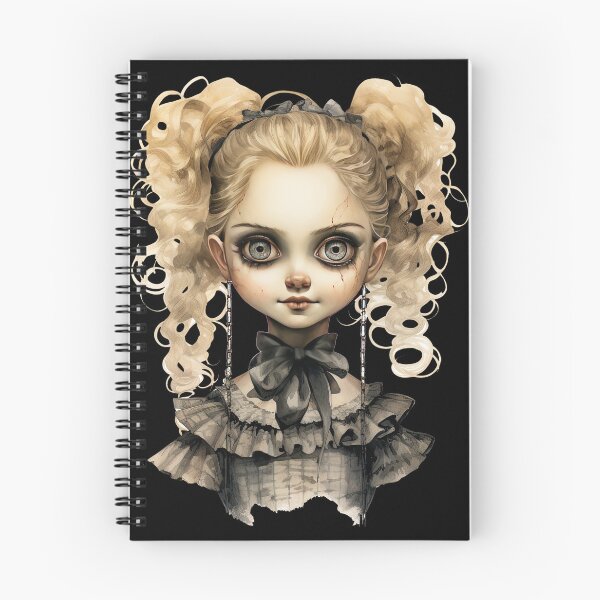 Item preview, Gothic doll - Nadja doll - Creepy designed and sold by GlunmanStore.