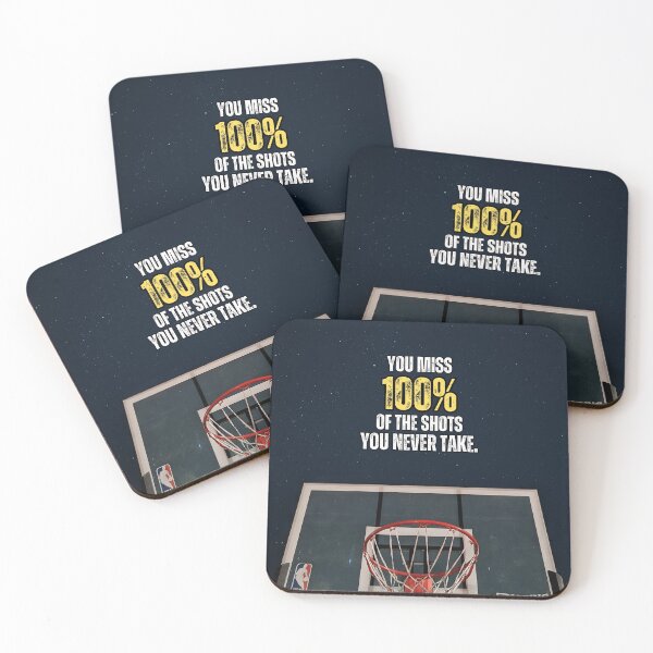 Item preview, Basketball Quote - You miss 100% Of the Shots You Never Take designed and sold by hiunlimit.