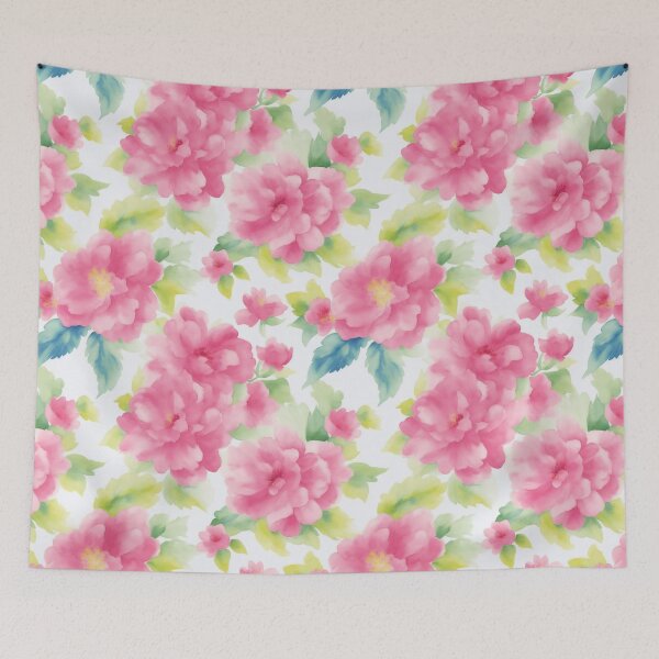 Artikelvorschau, Nahtlose Blumenmuster. Nahtlose Blumenmuster. Nahtlose Blumen. Blumen-Aquarell-Nahtloses Muster entworfen und verkauft von PatternPetal.