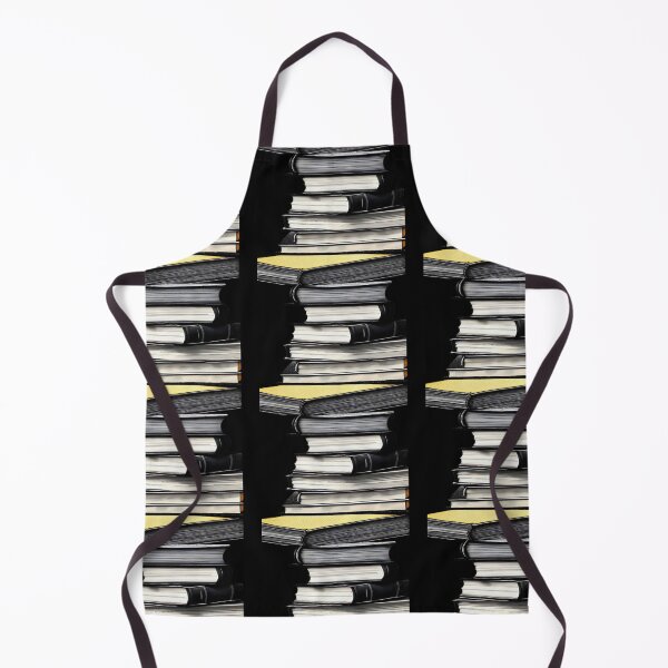 Item preview, Pile of vintage books 2 (gray, black and yellow colors) designed and sold by Frenchbullrufo.