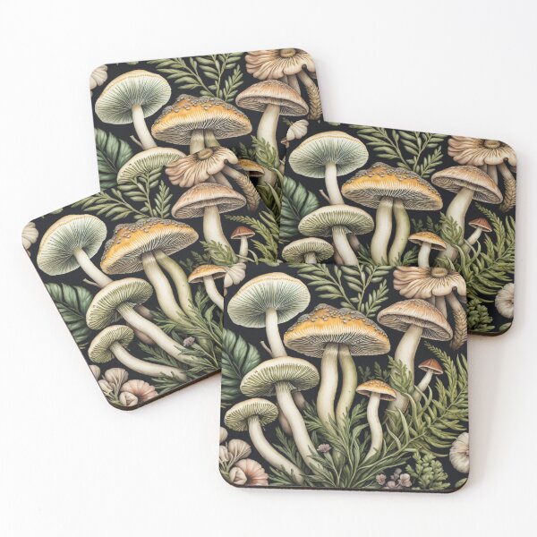 Item preview, Mushrooms 10 designed and sold by sage-and-se7en.