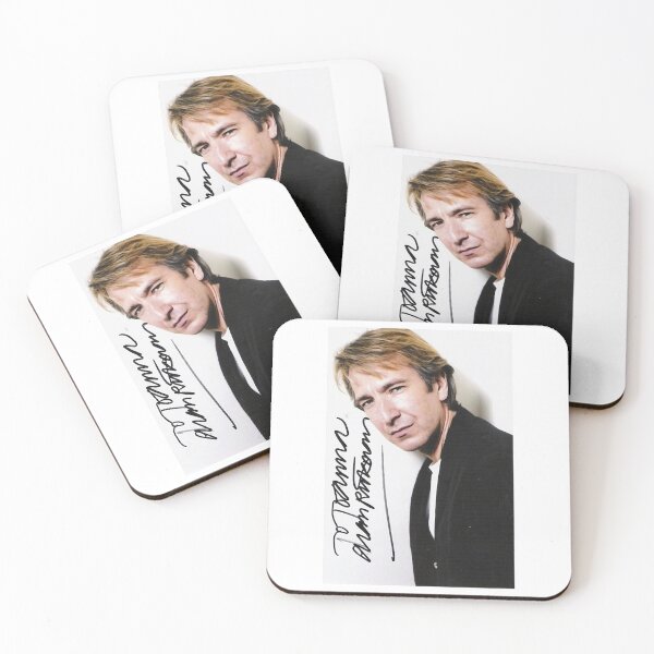 Item preview, alan rickman Signed Poster designed and sold by BooneKira.