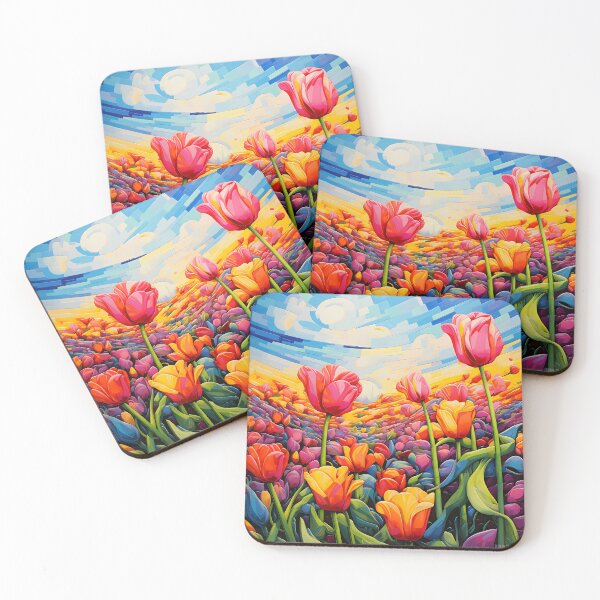 Item preview, Tulip fields Simless Digital Product designed and sold by Honest369Trader.