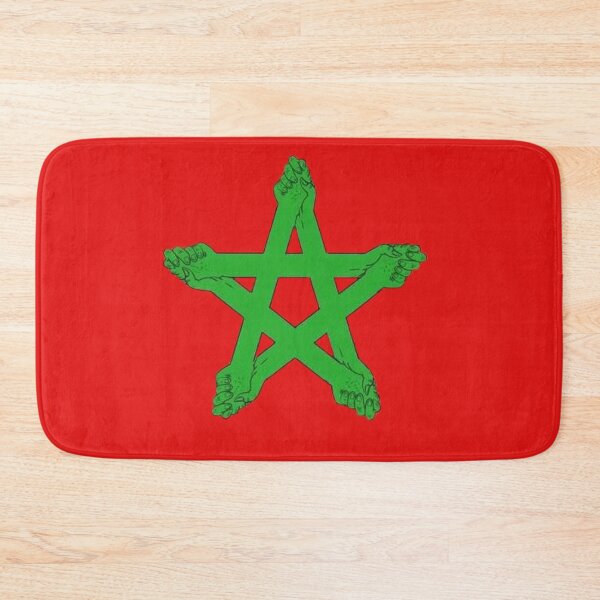 Item preview, Morocco Seal Sticker  Flag designed and sold by AME ⭐⭐⭐⭐⭐.