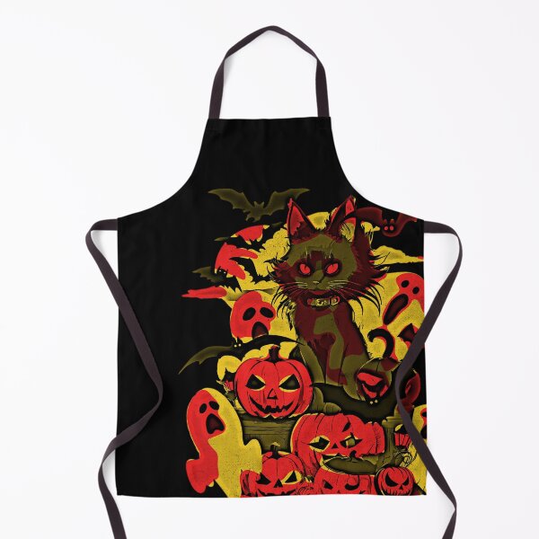 Item preview, HALLOWEEN - CAT, BATS, GHOSTS & PUMPKINS - POP ART STYLE designed and sold by tinytiger77.