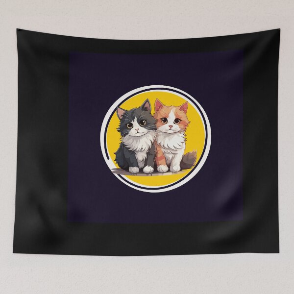 Item preview, Cute and Playful Cat Artwork designed and sold by Zohaa45.