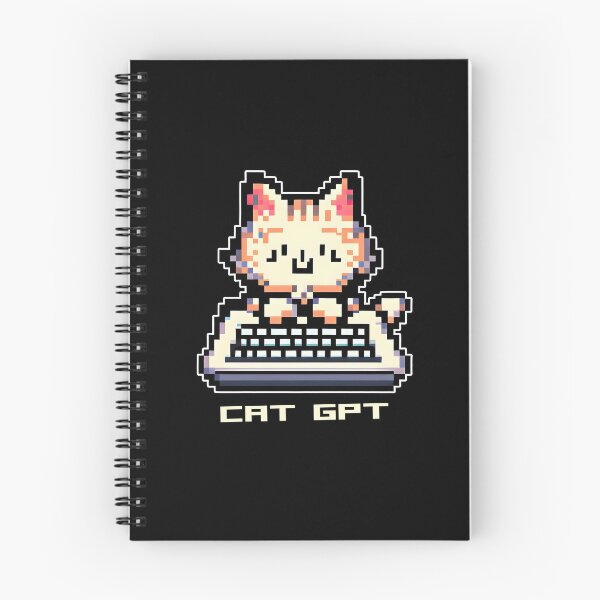 Item preview, Chatbot Pixel Cat designed and sold by RosmirStore.