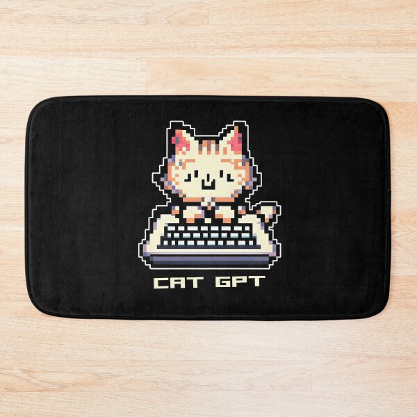 Item preview, Chatbot Pixel Cat designed and sold by RosmirStore.