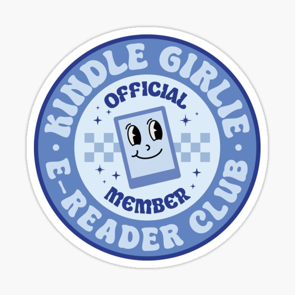 Artikel-Vorschau von Kindle Girlie E-Reader Club – Himmelblau, designt und verkauft von VikiPet.