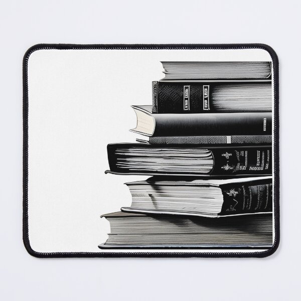Item preview, Pile of vintage books 3 (gray color) designed and sold by Frenchbullrufo.