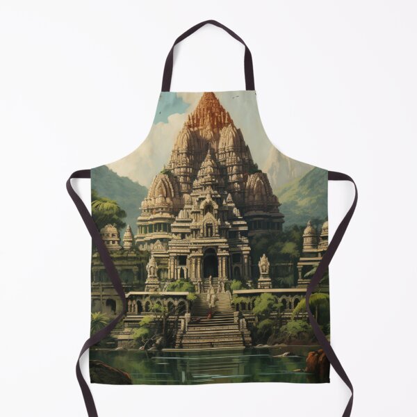 Item preview, The Hidden Temple designed and sold by Bring Back Culture.