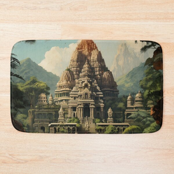 Item preview, The Hidden Temple designed and sold by Bring Back Culture.