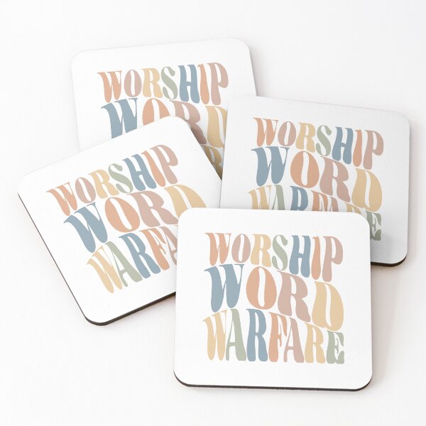 Item preview, Worship Word Warfare Christian designed and sold by Rachel Bramlett.
