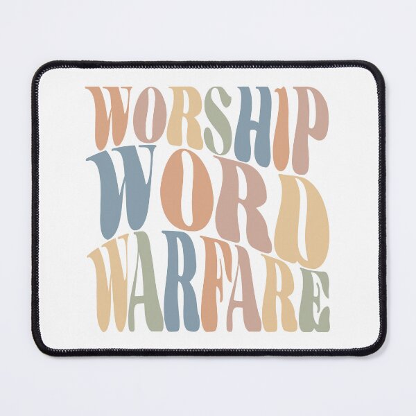 Item preview, Worship Word Warfare Christian designed and sold by Rachel Bramlett.