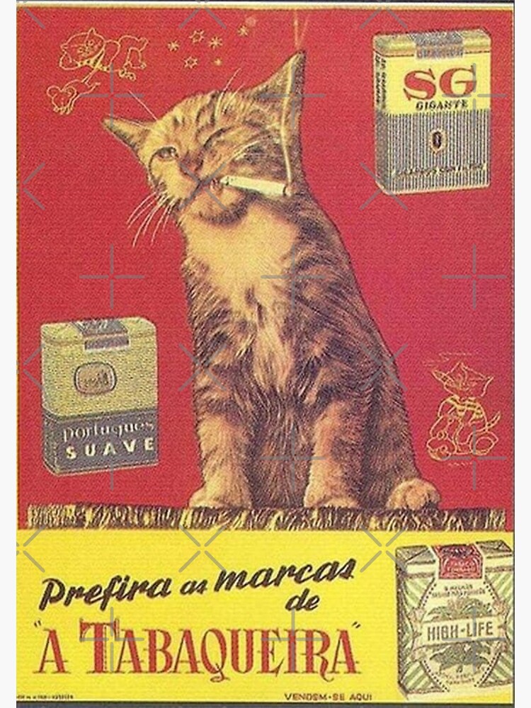 Thumbnail 3 of 3, Poster, Vintage Smokes designed and sold by TheBluStudio.