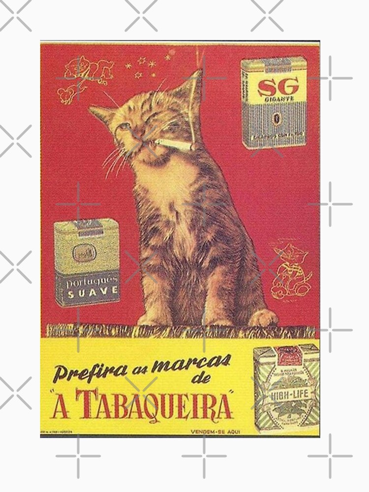 Thumbnail 7 of 7, Classic T-Shirt, Vintage Smokes designed and sold by TheBluStudio.
