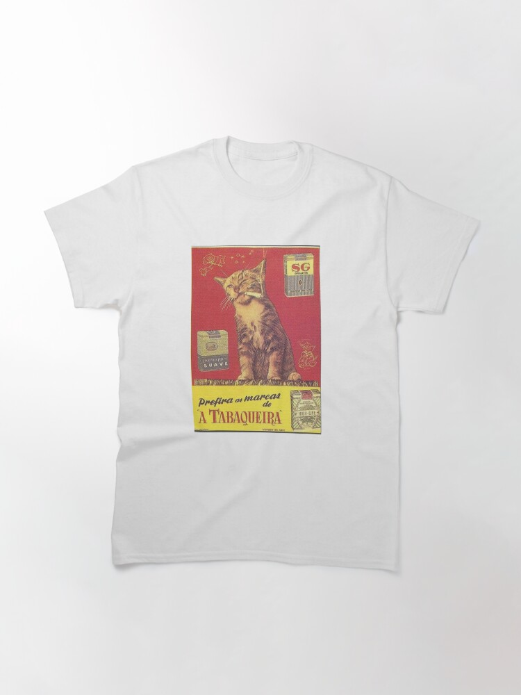 Thumbnail 3 of 7, Classic T-Shirt, Vintage Smokes designed and sold by TheBluStudio.