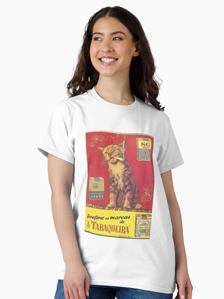 Thumbnail 2 of 7, Classic T-Shirt, Vintage Smokes designed and sold by TheBluStudio.