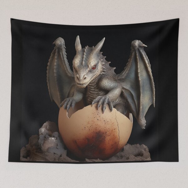 Item preview, Baby Dragon Collection Print 5 Greyson designed and sold by ScarsAndShadows.