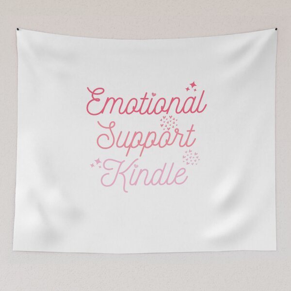 Item preview, Emotional Support Kindle Pink, This is my emotional support kindle, Emotional Support, Kindle, Cute Kindle, Book Lovers, Bookworm, Love Reading designed and sold by DESIGNERSSHOPP.
