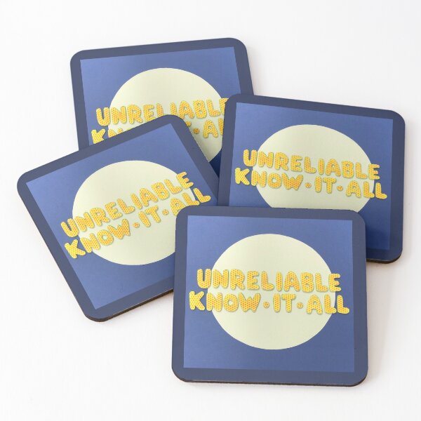 Item preview, Unreliable Know-It-All designed and sold by prunellaparsnip.