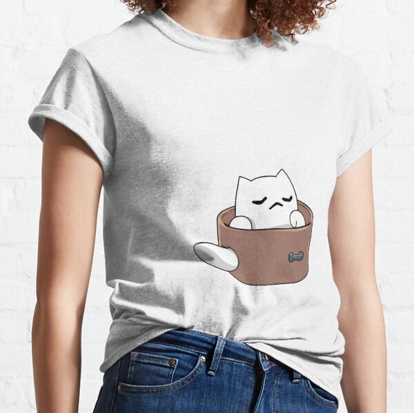 BONGO CAT BONGOS SAD JAPANESE ANIME AESTHETIC - Bongo Cat - T-Shirt