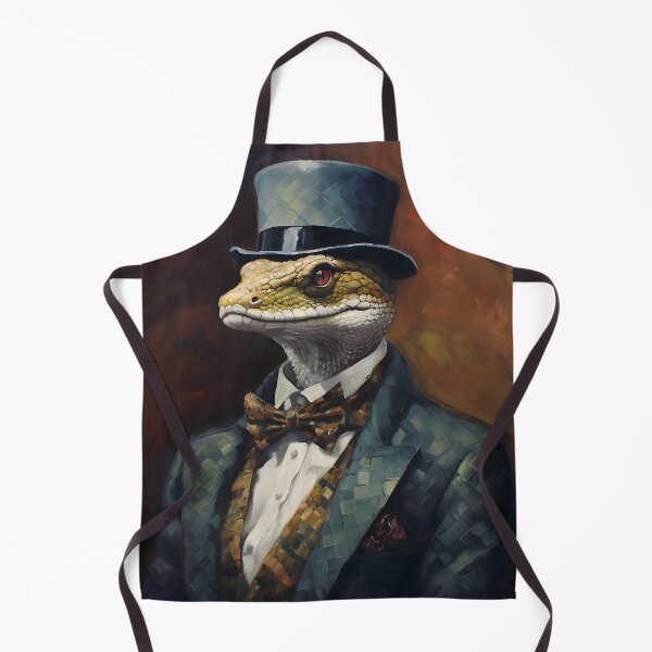 Item preview, Snake Portrait Dapper Animal Art designed and sold by ConfettiSkyArt.