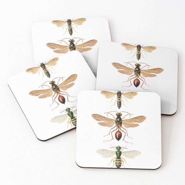 Item preview, Vintage Wasp Illustration designed and sold by StrangeCritters.