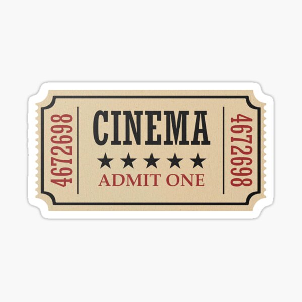 Cinema Stickers for Sale  Film monstre, Film, Cahier