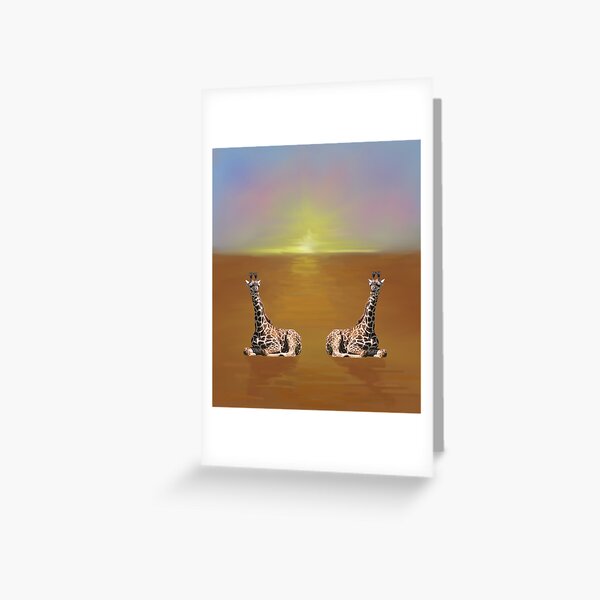 Item preview, Giraffes  designed and sold by Zina Stromberg.