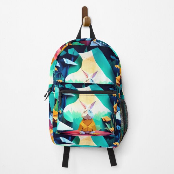 Item preview, Mindful enthusiast (Rabbit) - Origami Edition. - AI generated Art. designed and sold by TheMindfulExpat.