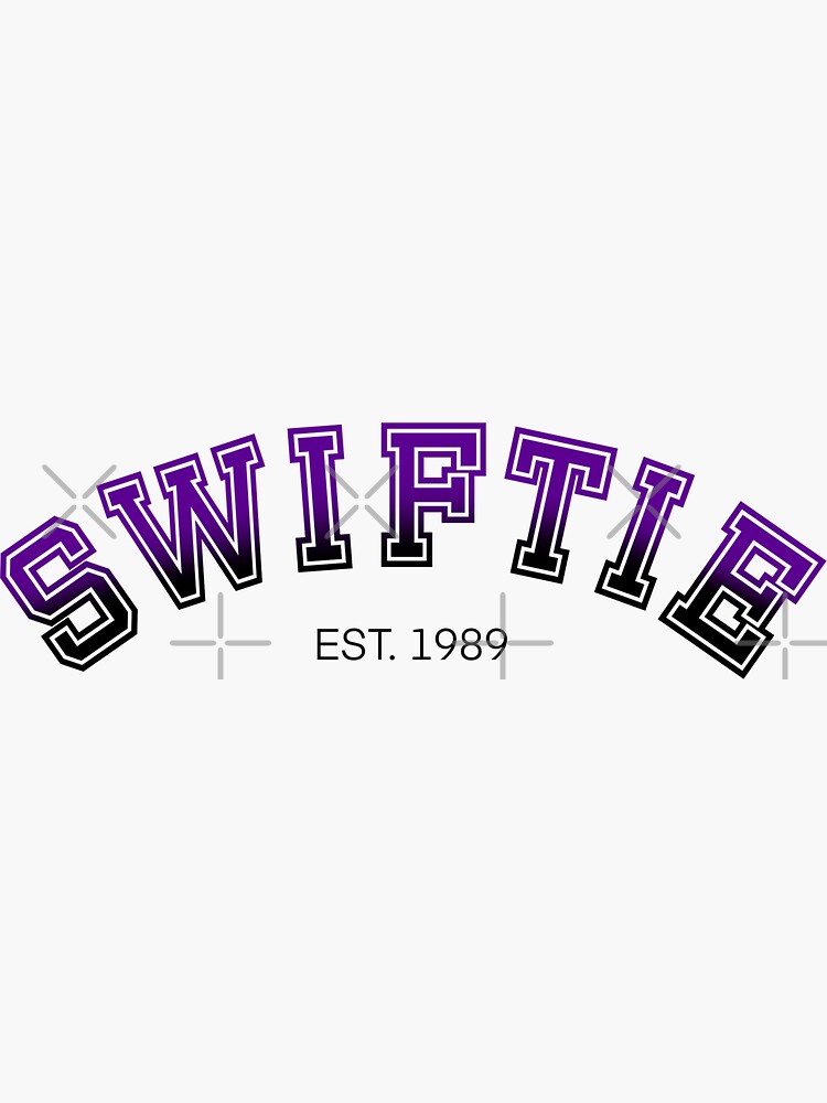 Swiftie Sticker for Sale by Keyhna Lyons