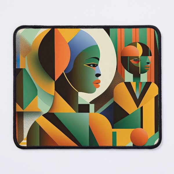 Item preview, African Tribe Bauhaus Design designed and sold by ArtificialGenes.