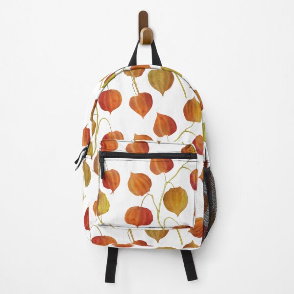 Item preview, Physalis flowers watercolor seamless pattern. Golden berry plants. Cape gooseberry buds. Colorful autumn leaves structure designed and sold by likapix.