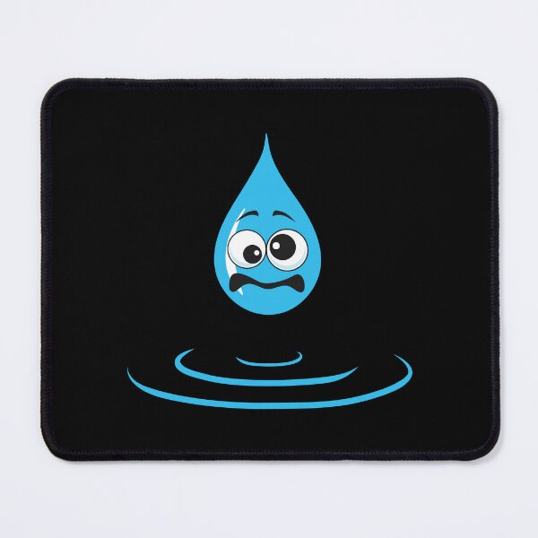 Item preview, Fun Water Drop - Sour Face designed and sold by BababuuuPrint.
