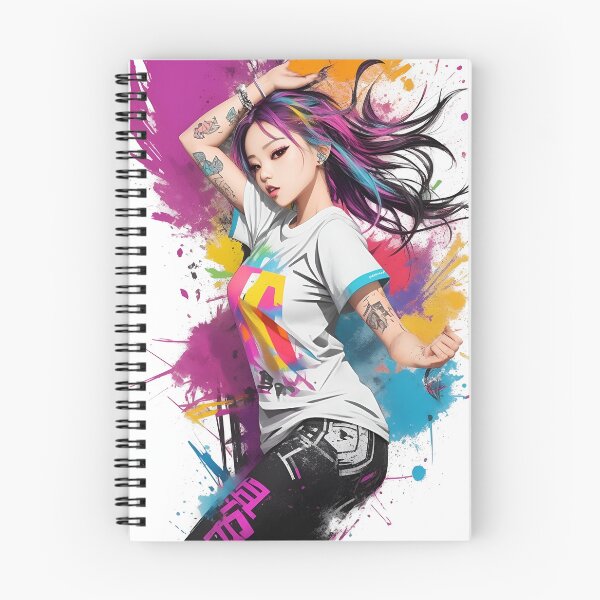 Item preview, K-Pop Style Dancer - Graffiti Splash Style designed and sold by Seneku-Design.