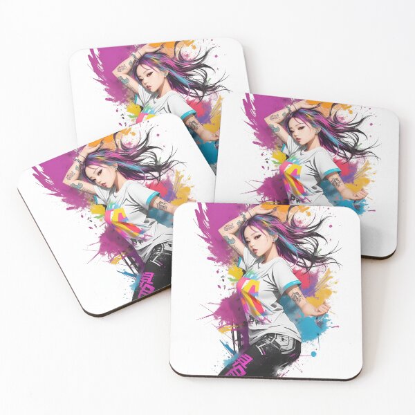 Item preview, K-Pop Style Dancer - Graffiti Splash Style designed and sold by Seneku-Design.