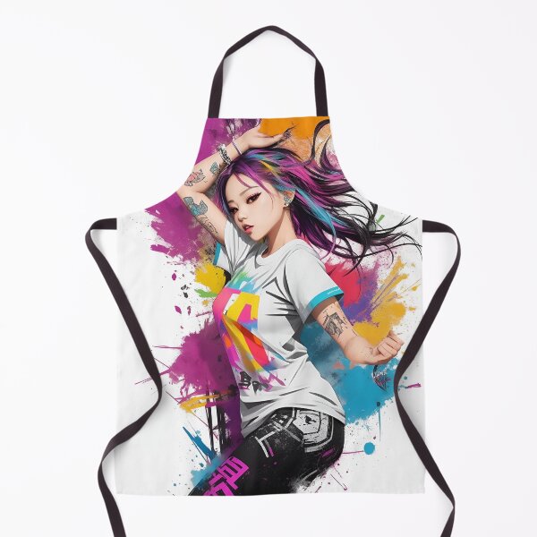 Item preview, K-Pop Style Dancer - Graffiti Splash Style designed and sold by Seneku-Design.