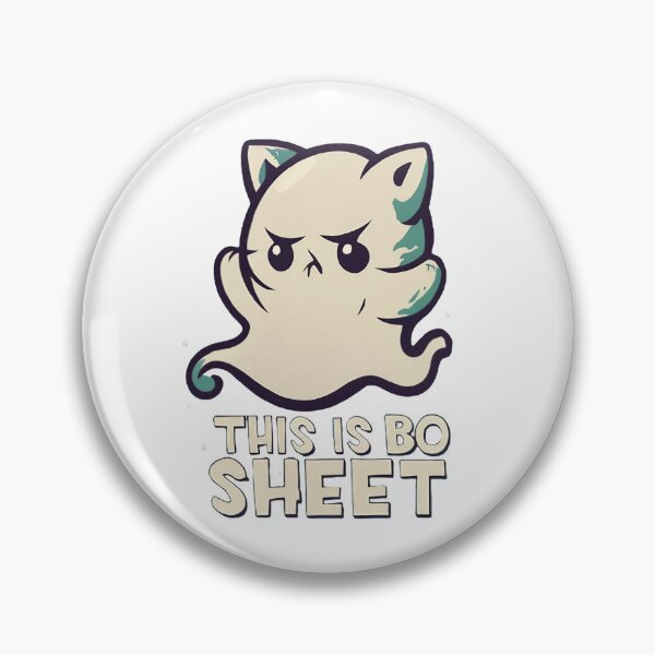 Item preview, This is boo sheet Cat ghost designed and sold by Purrfectly  Furr.