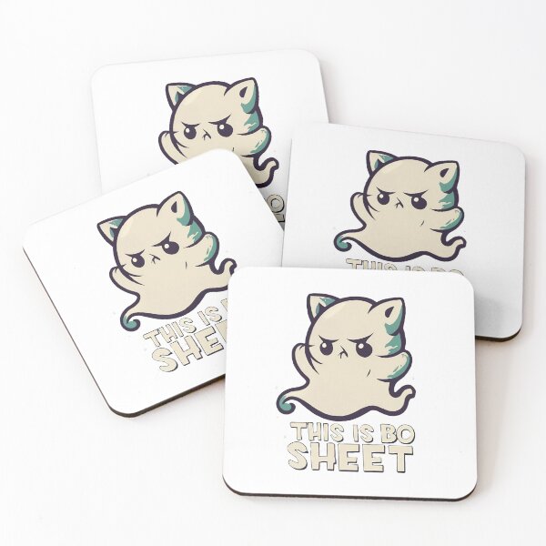 Item preview, This is boo sheet Cat ghost designed and sold by Purrfectly  Furr.