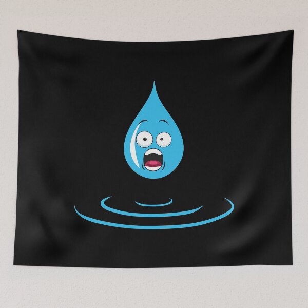 Item preview, Fun Water Drop - Wow designed and sold by BababuuuPrint.