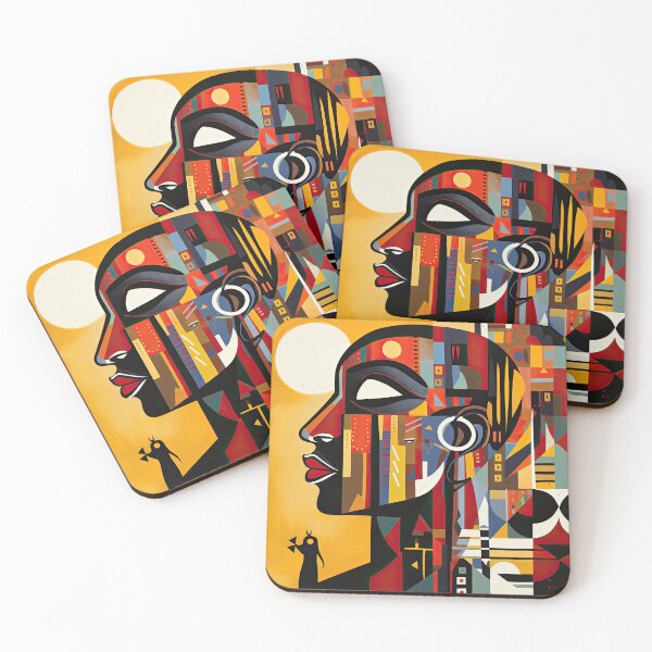 Artikelvorschau, African Tribe Bauhaus Design entworfen und verkauft von ArtificialGenes.